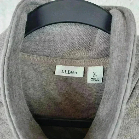 LL Bean Quilted Vest Womens XL Heathered Brown Equestrian Cowgirl Westerncore - Picture 2 of 16